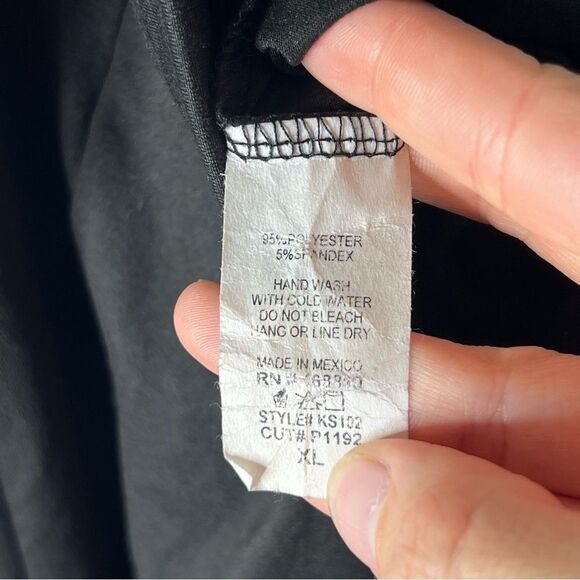 21 Saints Black Pleated Flowy Soft Elegant Trousers size XL - Picture 6 of 8